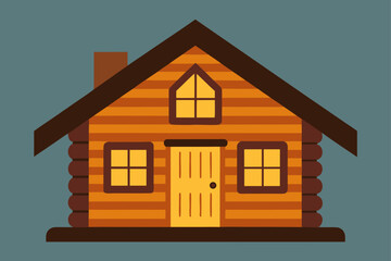 Log Cabin Wood Exterior Design