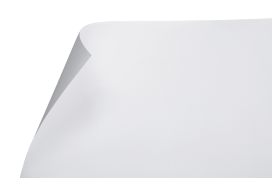 a sheet of paper , a template for the design of text and advertising, a mockup