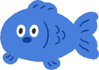 blue fish