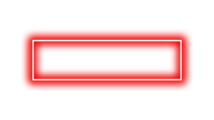 Red Neon Frame – Bold Rectangular Border Design