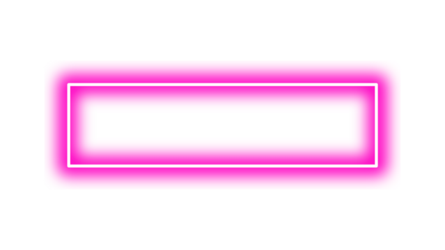 Pink Neon Frame – Bold Rectangular Border Design