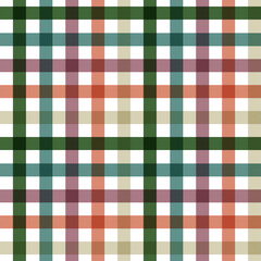 green and white checkered tablecloth
