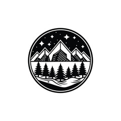 Mountain Silhouette