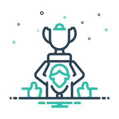 Mix icon for employee appreciation