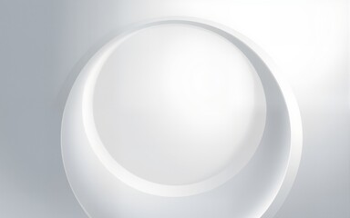Modern abstract light silver background elegant circle shape design. High quality