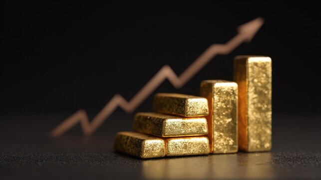 Rising gold prices illustrating the increasing value of precious metal investments in the current market landscape