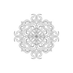 Mandala art intricate circular designs