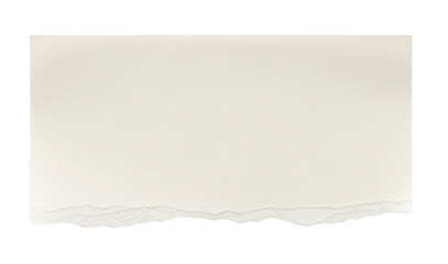 Torn paper piece transparent background cutout png