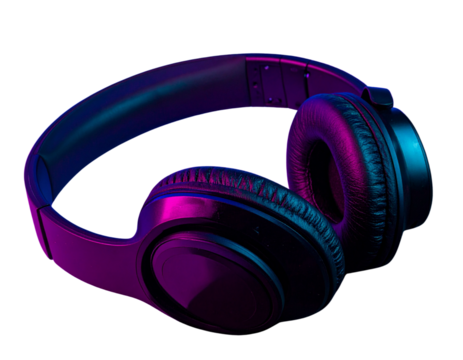 Firefly_Realistic soccer ball on a grassy field - Firefly_Stylish collection of modern headphones in various designs