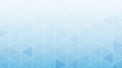 Fototapeta premium Light Blue Geometric Wireframe Grid Background Texture Simple Minimal Design Presentation