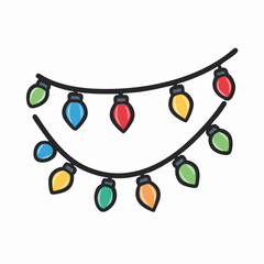Christmas Lights Vector