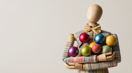 easter eggs in a basket