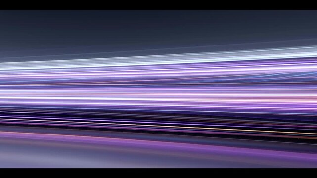 Futuristic high-speed train with glowing light trails, concept of advanced transportation technology and hyperloop innovation in motion  