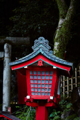 japanese lantern in the park