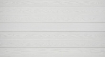 Horizontal white wooden planks with subtle texture and even spacing