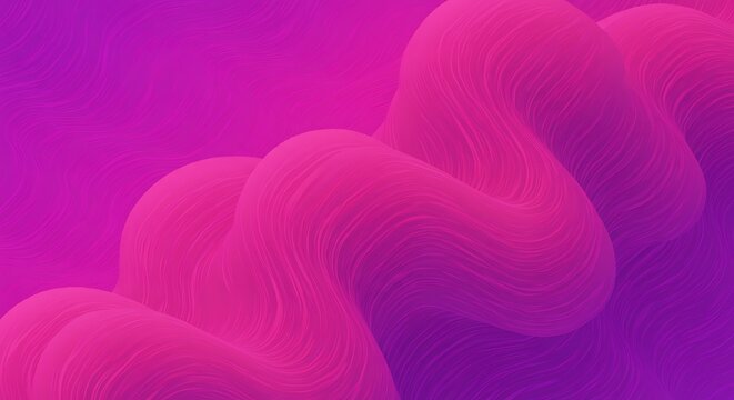 Abstract wavy pattern with gradient pink and purple hues - Powered by Adobe