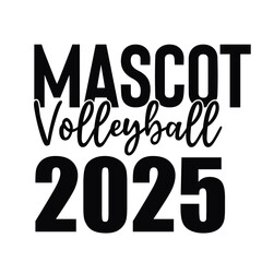 mascot volleyball 2025