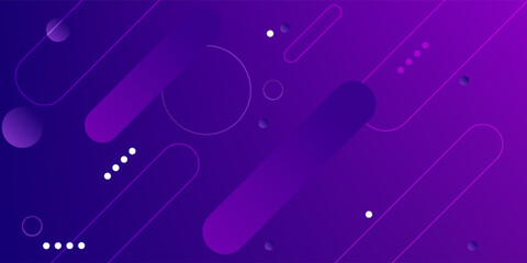 abstract purple geometric background. dynamic shapes composition. eps10.