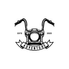Biker motor club logo design