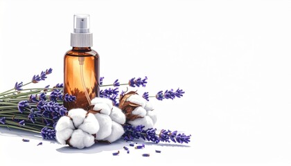 Lavender cotton oil blend for relaxation skincare natural lavender cotton oil blend provides soothing relaxation aromatherapy and skin nourishment benefits