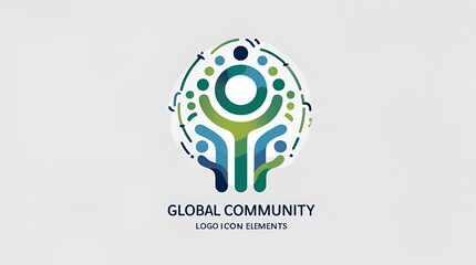 Phoenix 10 Global Community Logo Icon Elements Template