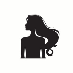 silhouette of a woman