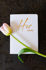 her vows