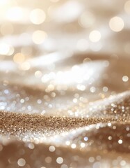 abstract gold bokeh background