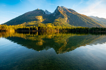 Lake Hintersee Bavaria  Germany