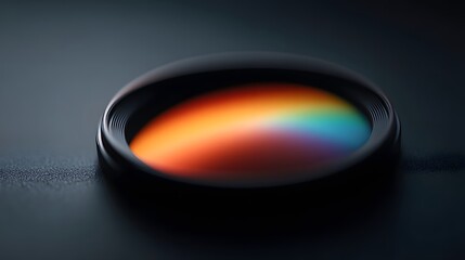 Vibrant Spectrum in Optical Lens