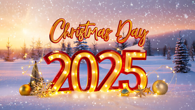 Happy new year 2014 celebration with a festive winter decoration and stars greeting card illustration for the holiday season and merry Christmas sale design