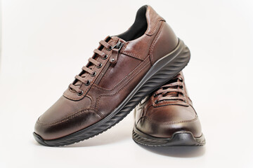 Stylish brown athletic shoes perfect for casual wear