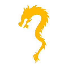 Lunar Dragon Silhouette