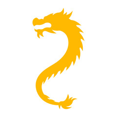 Lunar Dragon Silhouette