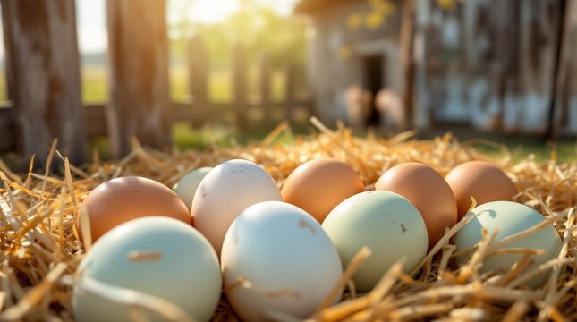 Colorful Farm Fresh Morning