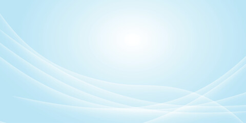 Blue and white gradient abstract background with dynamic and modern light lines. Background concept with shadow line style. Vector illustration. VOL. 5