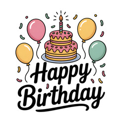 birthday cake with candles