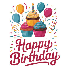 birthday card with cake