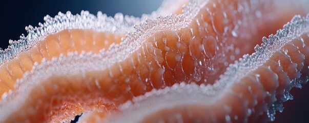 Close-up coral texture, ocean reef background, scientific study
