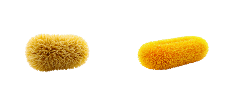 Abstract golden pasta shapes on black background