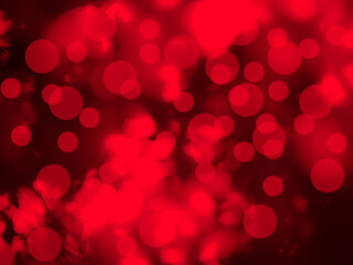 Background bokeh red abstract pattern design glitter celebration night fantasy bubble decoration bright glowing festive holidays backdrop , glimmer effect glamour magic heaven glowing fantasy.