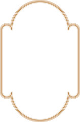 Elegant Gold Ogival Quatrefoil Vertical Frame . 35