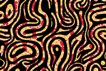 black and white seamless pattern