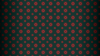 Floral vector pattern multi coloured 