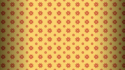 Floral vector pattern multi coloured 