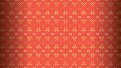 Floral vector pattern multi coloured 