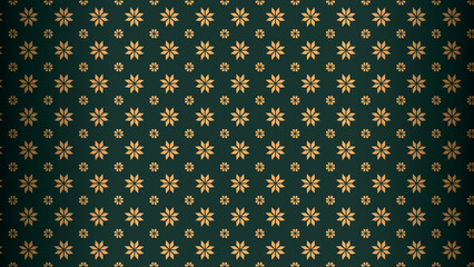 Floral vector pattern multi coloured 