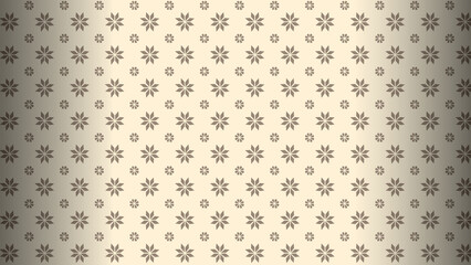 Floral vector pattern multi coloured 