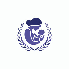 mother with her child in her womb