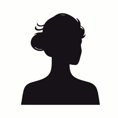 silhouette of a woman